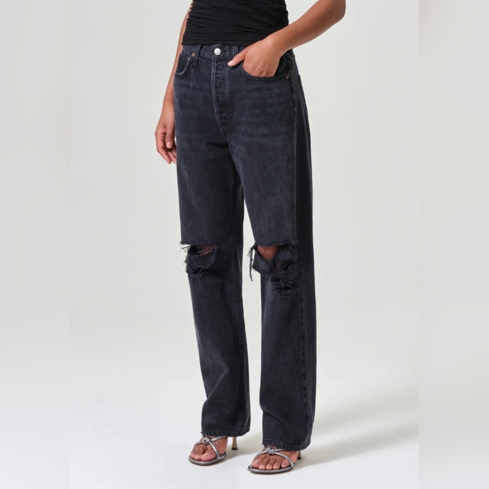 NWT Agolde High Rise Kelly Jean in Fuse size 24